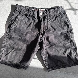 Men's Black Marl Casual Shorts
